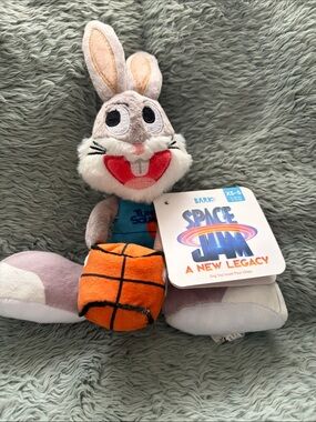Bark Bugs Bunny Space Jam Dog Toy